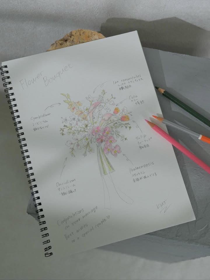 artificial flowers bouquet アーティフィシャルフラワーブーケ